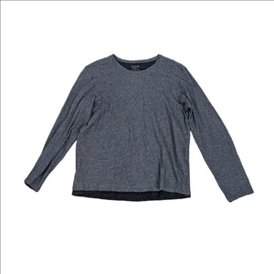 Vince Grey Long Sleeve Tshirt Pima Cotton Medium
